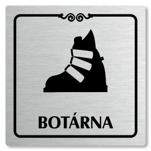 Botárna, 100x100mm, stříbrná, Texas